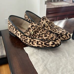 Sam Edelman leopard loafers